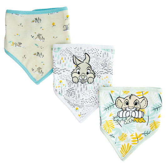 Disney Baby Bandanas Set of 3