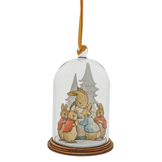 Peter Rabbit and Family Hanging Ornament