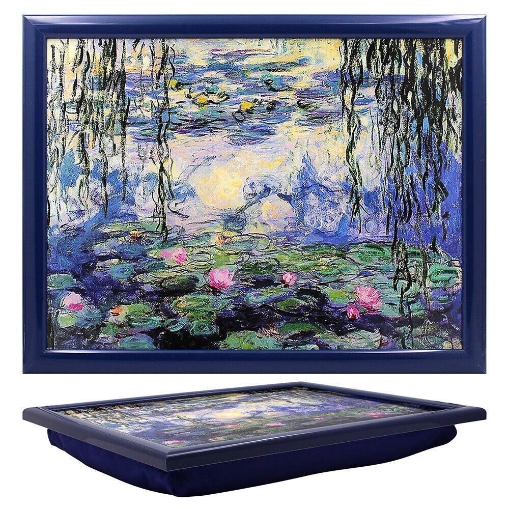 Claude Monet’s “Water Lilies” Design Lap Tray