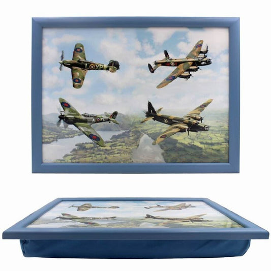 World War II British Airplanes Design Lap Tray