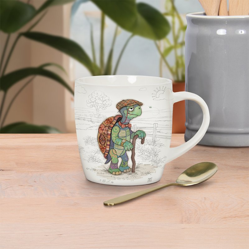 Tortoise 'Theodore' Bug Art Mug