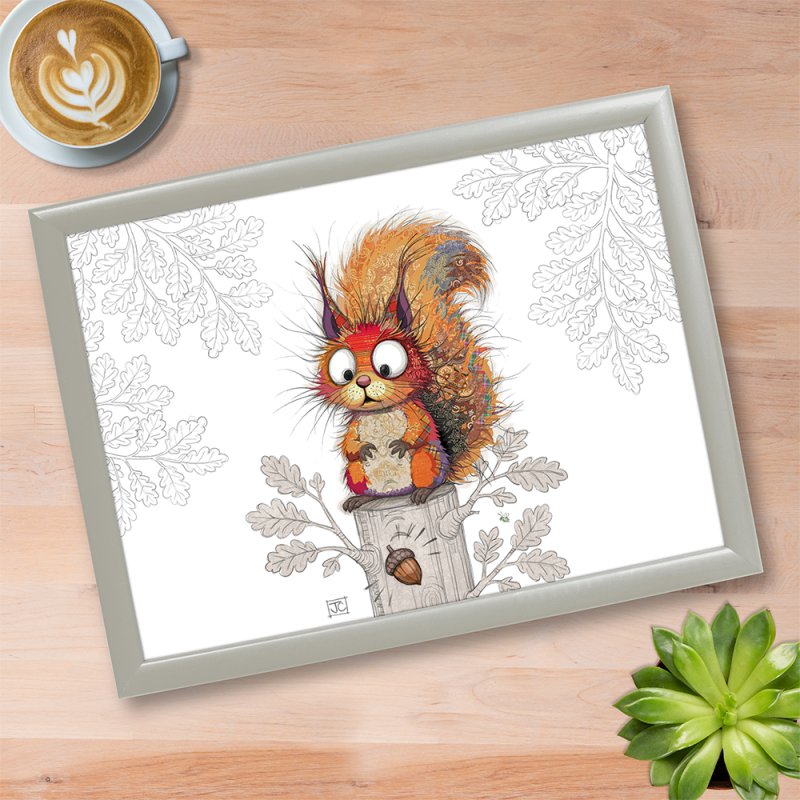 Bug Art - Squirrel 'Sarah' Lap Tray