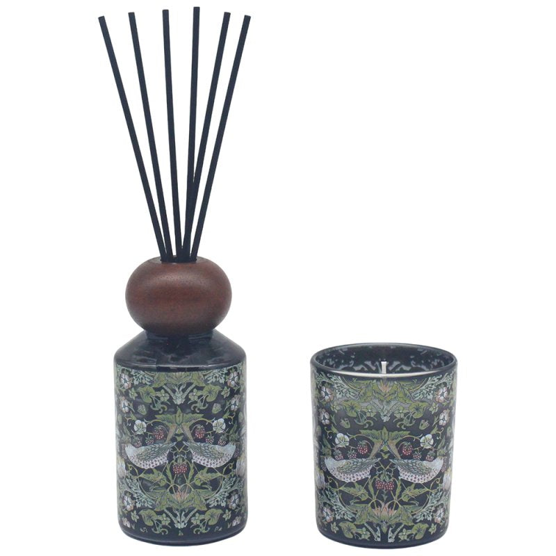 Strawberry Thief - Candle Diffuser Set