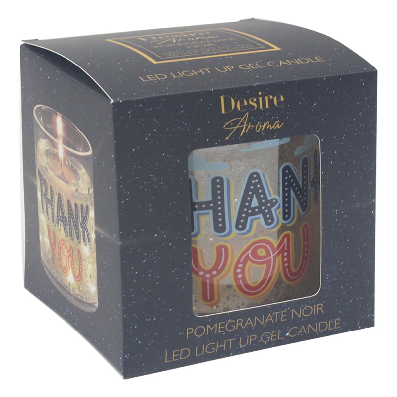 Thank You - LED Gel Candle