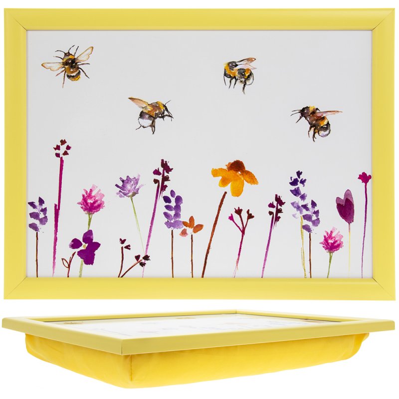 Busy Bees Design Lap Tray