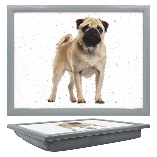 Pug Design Lap Tray