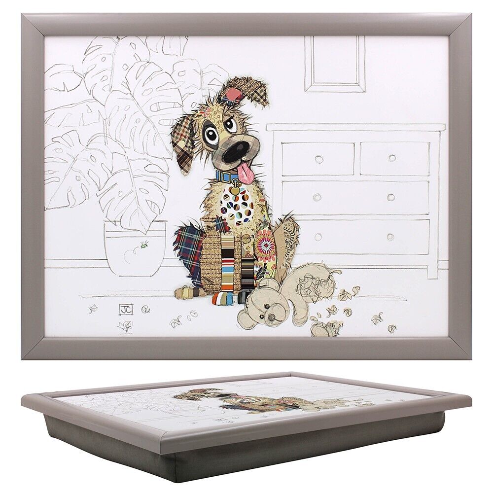 Bug Art - "Murphy" Mutt Dog Lap Tray
