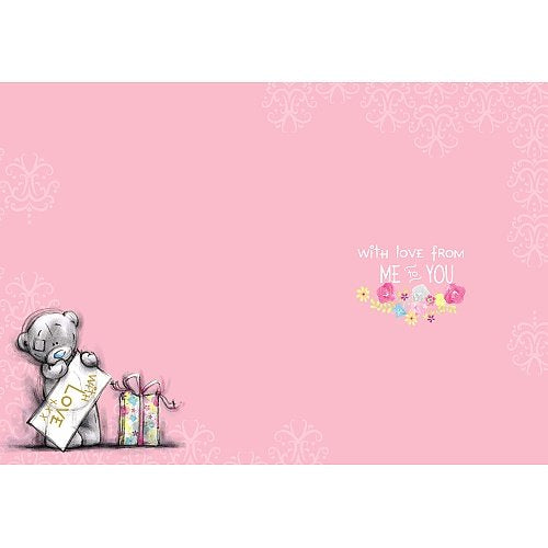 Bear with Big Gift - Birthday Card