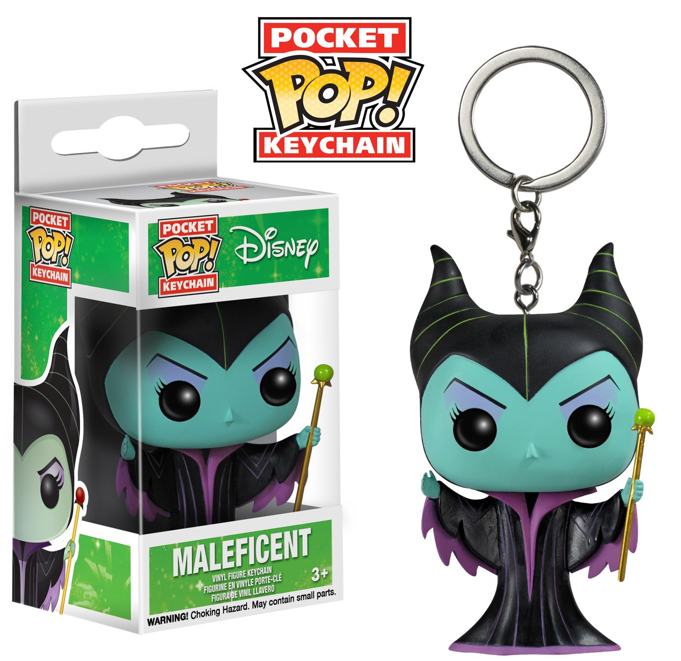 Maleficent Keychain