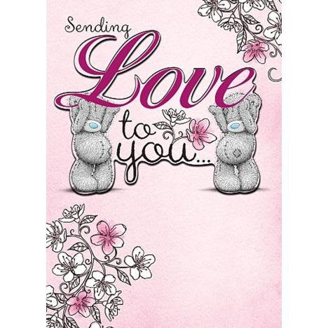 Bears sending 'Love' - Birthday Card