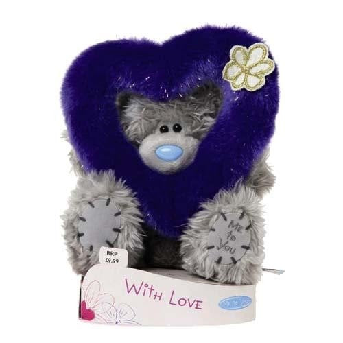 Fluffy Heart Ring - 6'' Bear