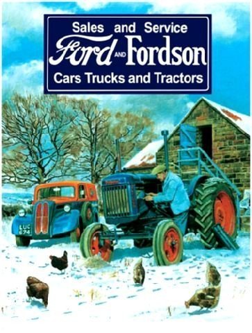 Ford and Fordson - Trucks and Tractors in snow scene (Small)