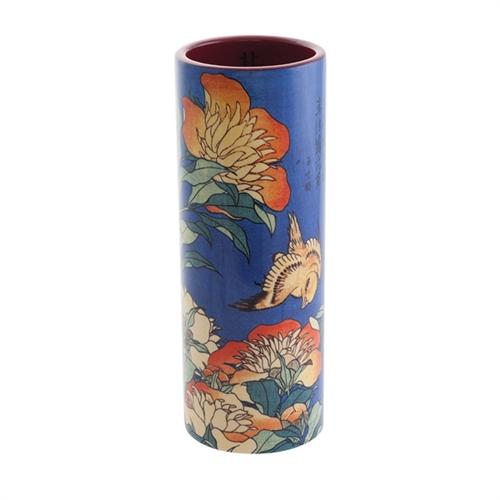 Canary and Peony - Hokusai (medium)