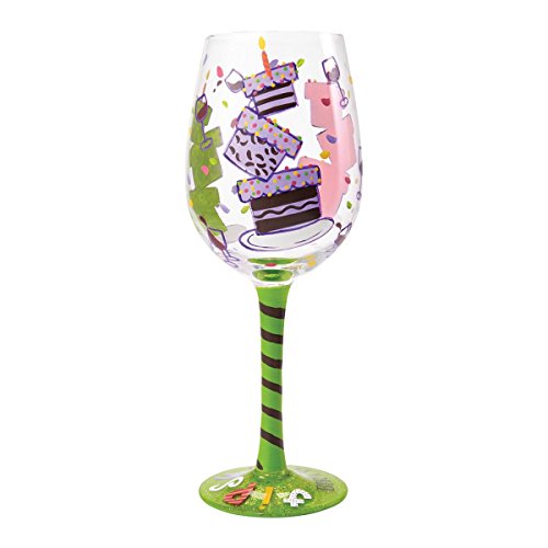 Tipsy Wine Glass