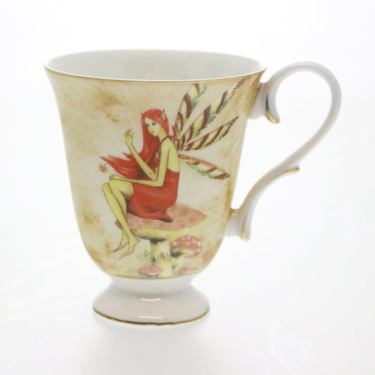 Red Fairy Bone China Mug in Gift Box