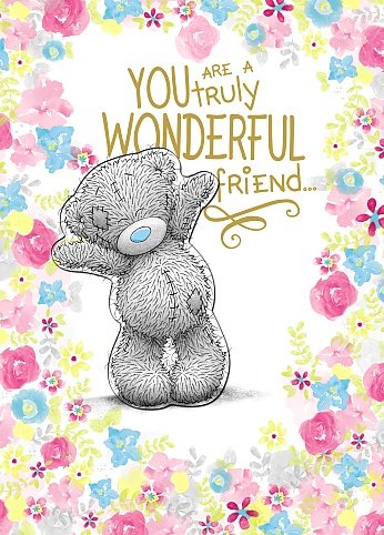 Bear with Open Arms - Birthday Card