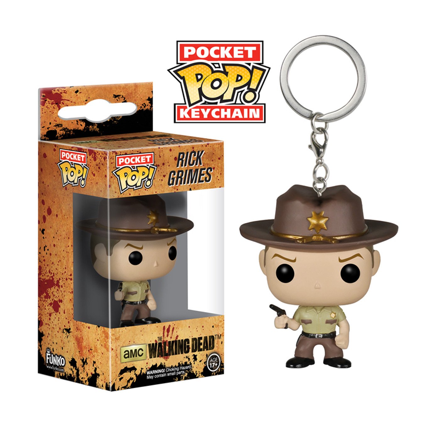 The Walking Dead - Rick Grimes Keychain