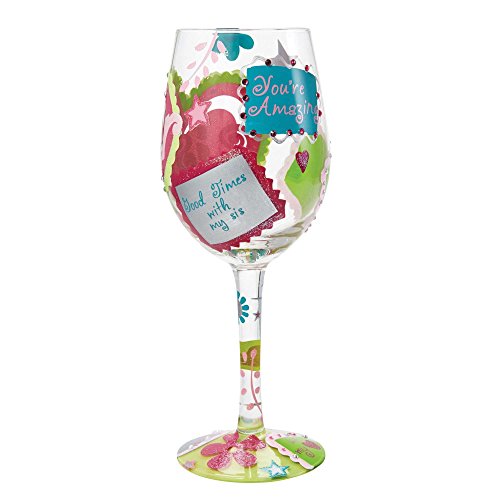 Sister - My BFF Wine Glass