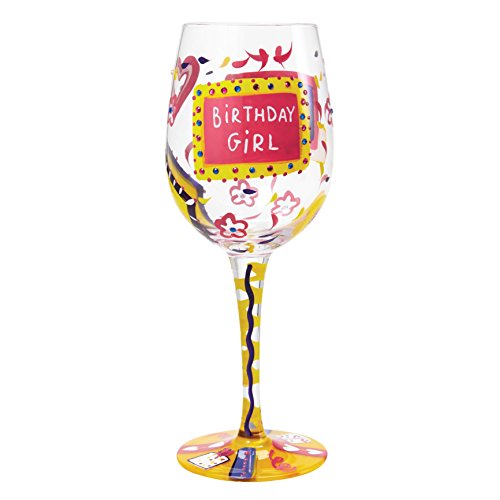 Birthday Girl Wine Glass