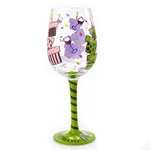 Tipsy Wine Glass