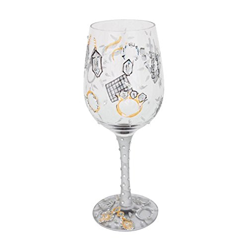 A Girl's Best Friend Wine Glass