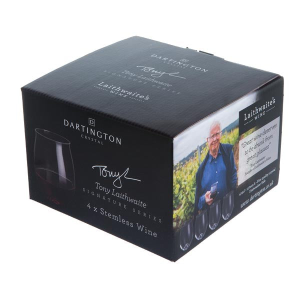 Tony Laithwaites Signature Series - Stemless Tumbler 4 Pack