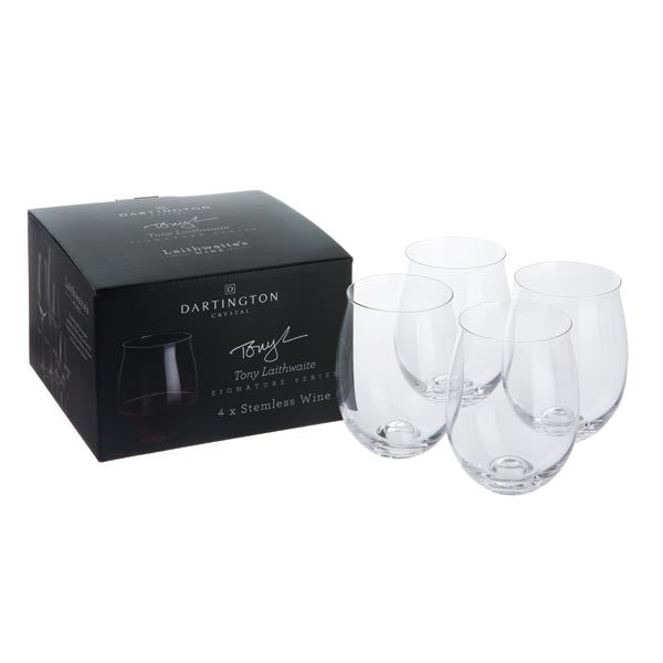 Tony Laithwaites Signature Series - Stemless Tumbler 4 Pack