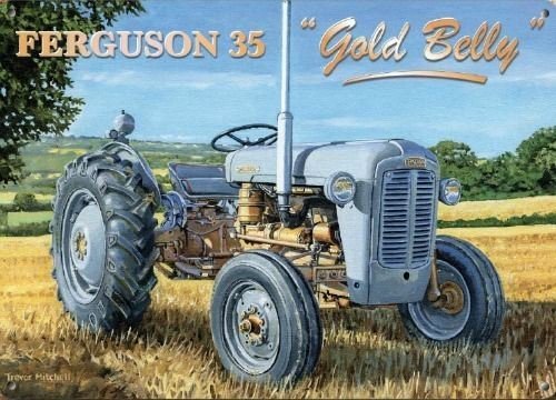 Ferguson 35 Gold Belly Tractor (Small)