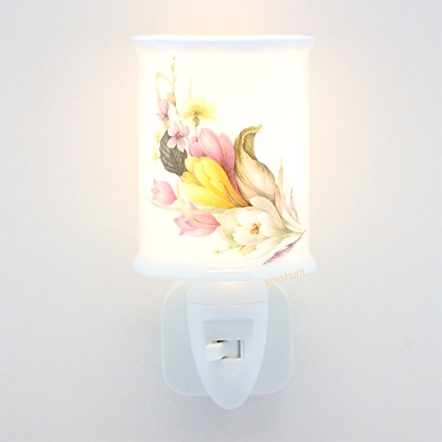 Night Light, Cylindrical - Crocus Floral Design