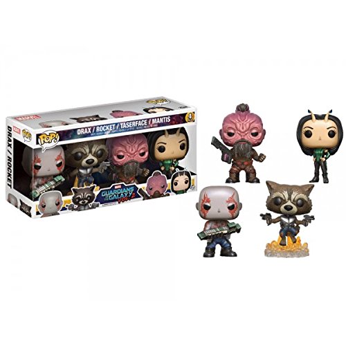 Guardians of the Galaxy Vol.2 - Drax/Rocket/Taserface/Mantis 4 Pack
