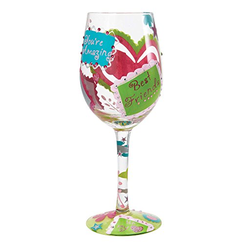 Sister - My BFF Wine Glass