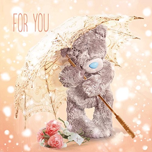 For You With Love Greetings Card (3D Holographic)