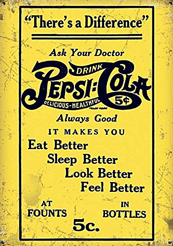 Pepsi-Cola - There's a Difference - Ask Your Doctor (Small)