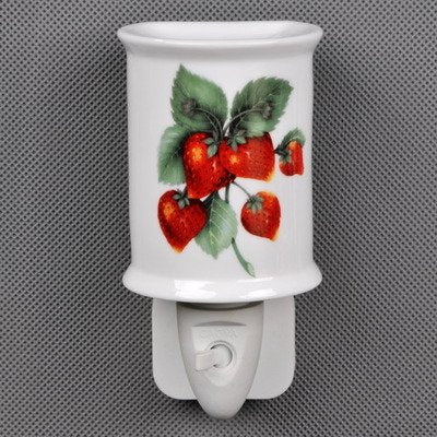 Night Light - Classic Fruit Design - Strawberries