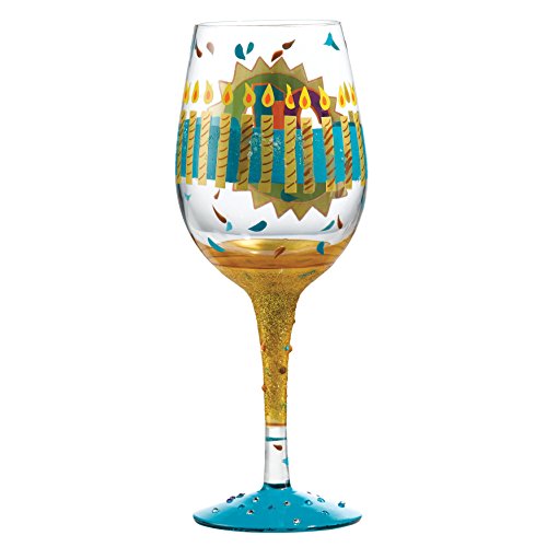 21st Birthday Wine Glass