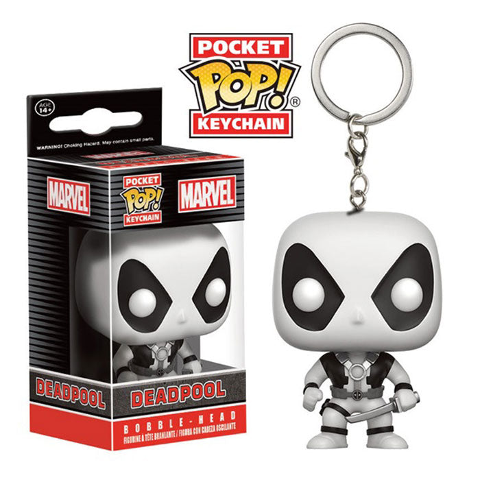 Deadpool (white) Keychain
