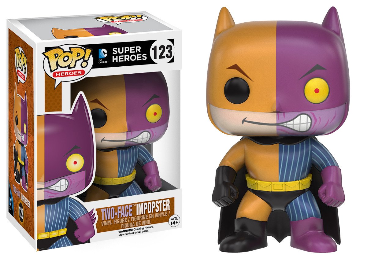 Superheroes - Batman as Two-Face Impopster #123