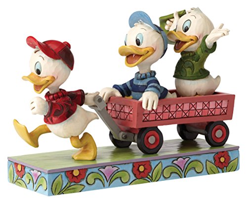 Here Comes Trouble - Huey Dewey and Louie On Wagon