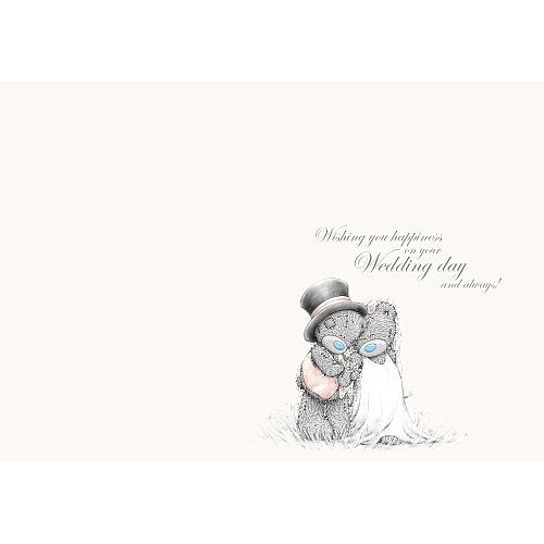 Bride and Groom Wedding Card