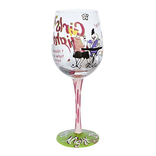 Girls Night In Wine Glass