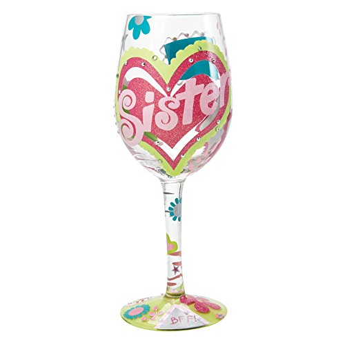 Sister - My BFF Wine Glass