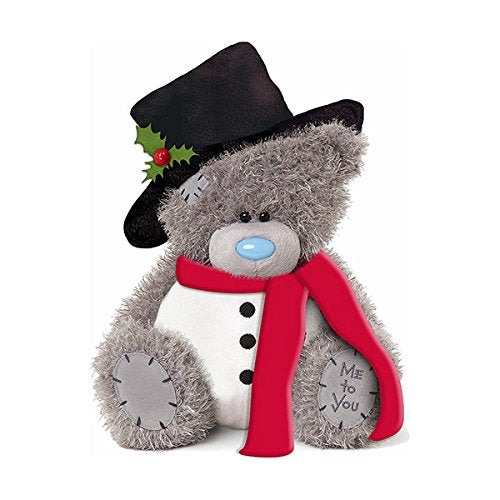 Teddy in Snowman Costume - 10'' Bear