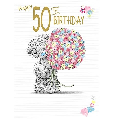 50th Birthday Card