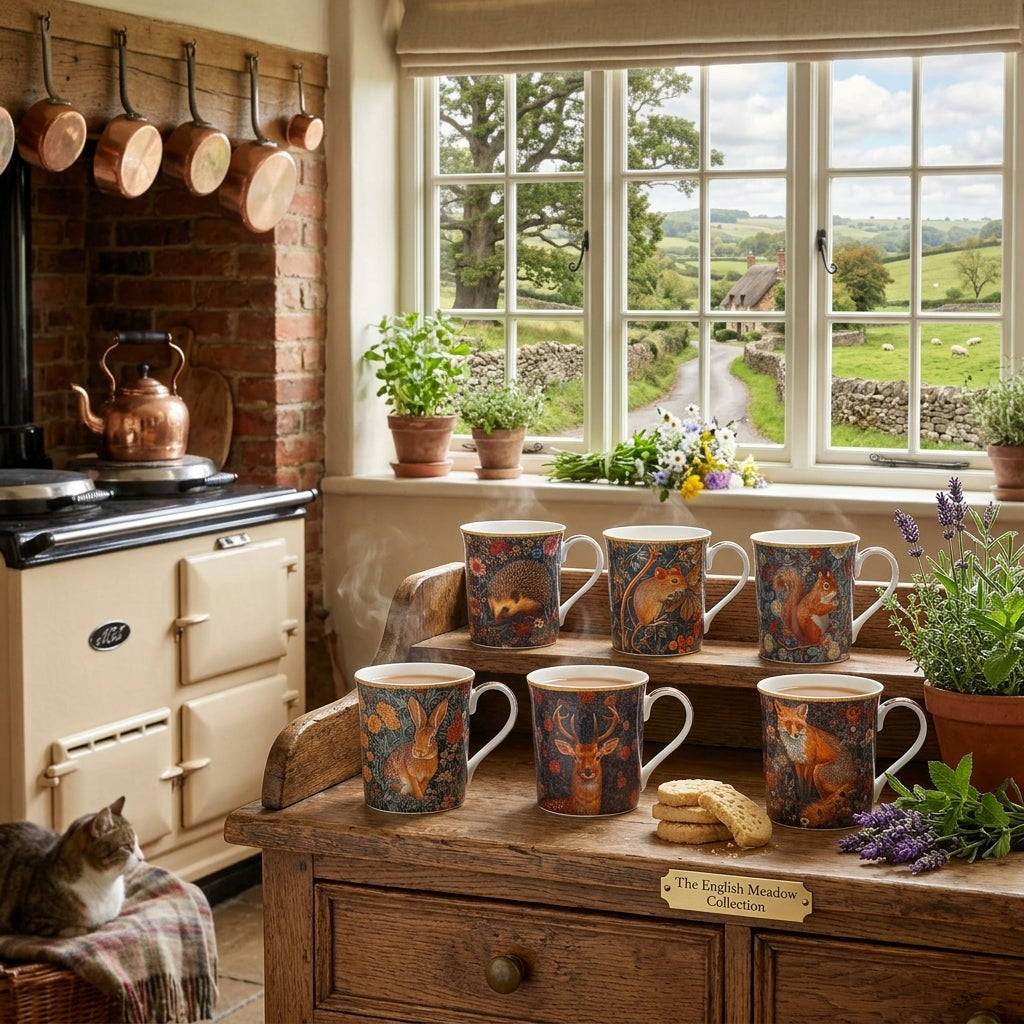 "William Morris's" Tapestry Design Mugs