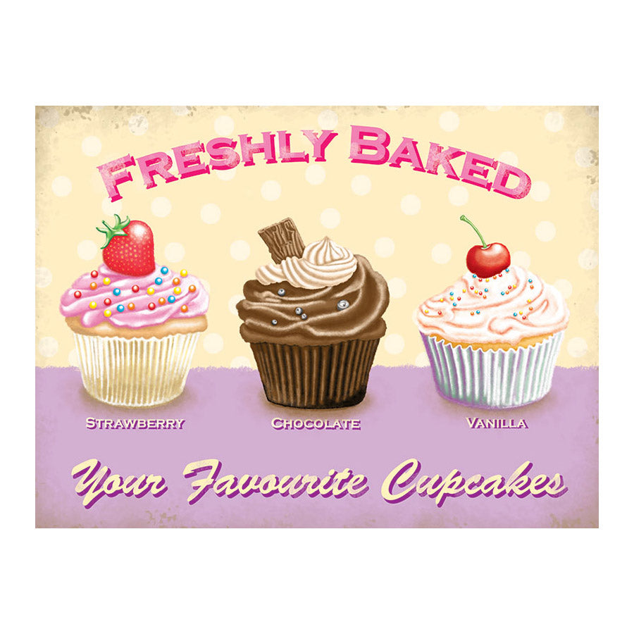 Freshly Baked - Your favourite Cupcakes (Small)