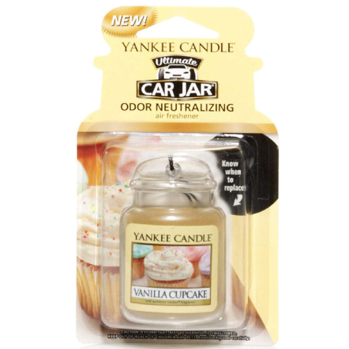 Vanilla Cupcake - Ultimate Car Jar Air Freshener