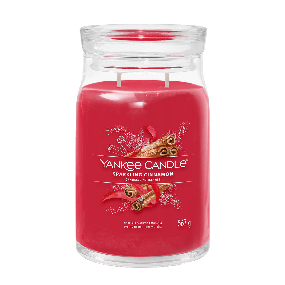 Sparkling Cinnamon - Signature Large Jar Scented Candle
