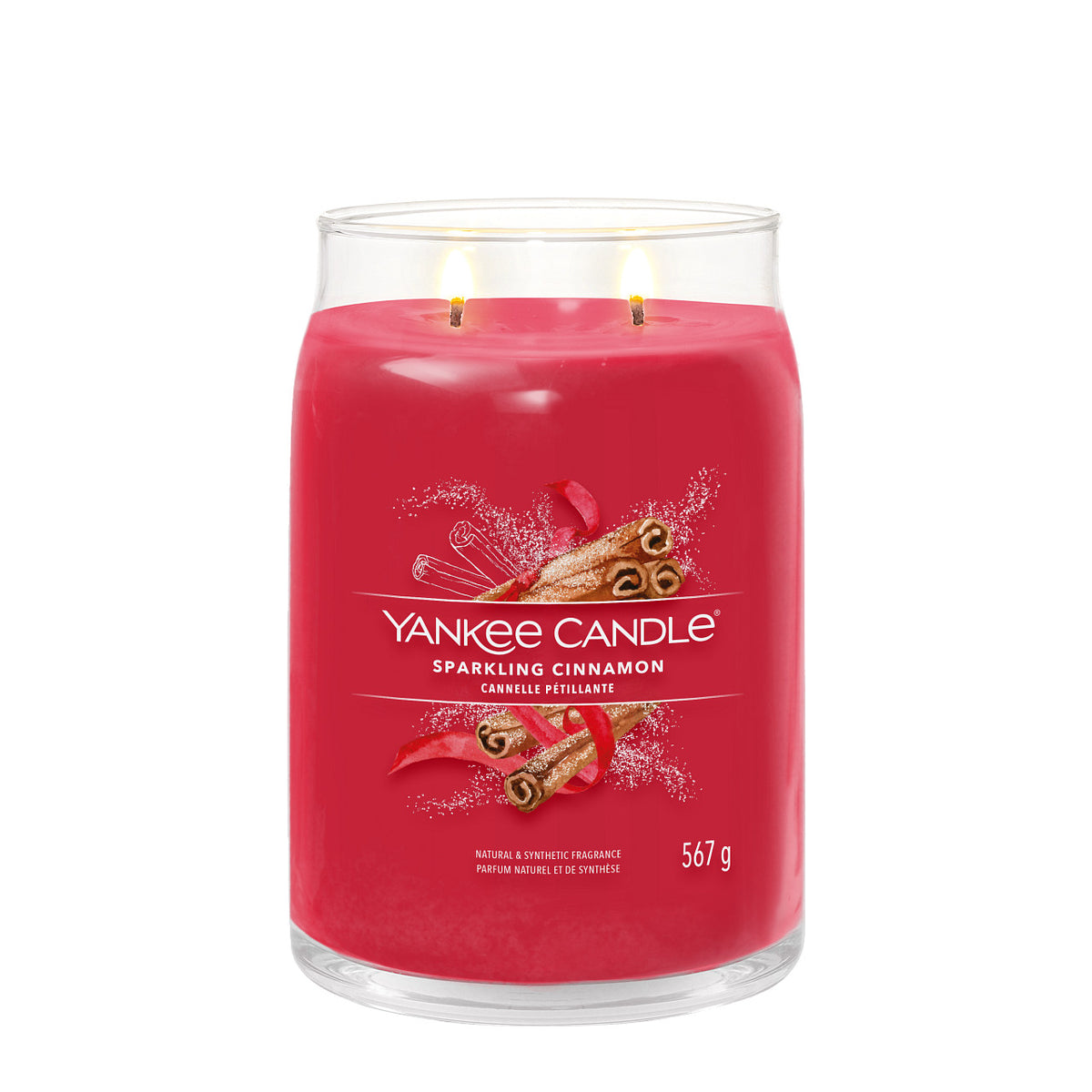 Sparkling Cinnamon - Signature Large Jar Scented Candle