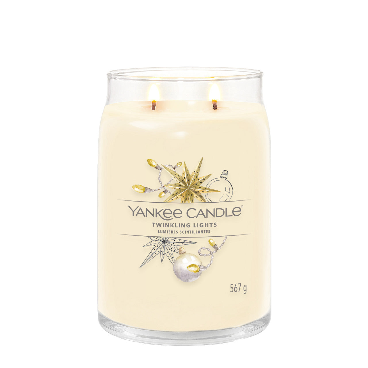 Twinkling Lights - Signature Large Jar Scented Candle