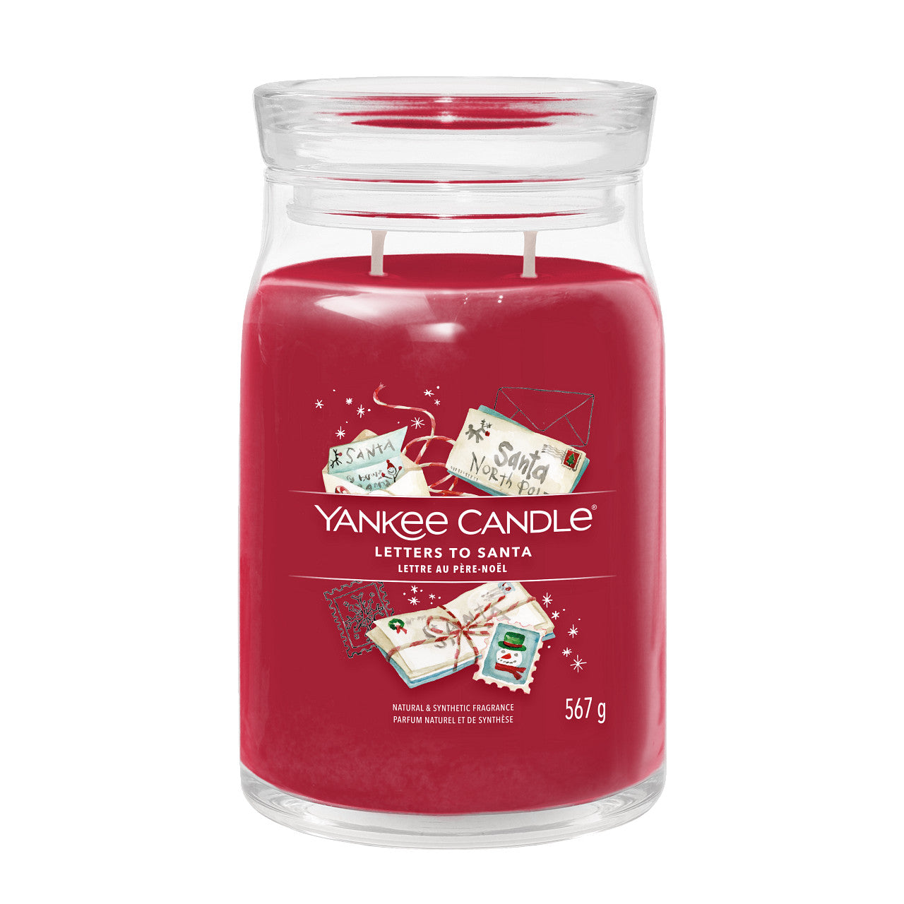 Letters to Santa - Signature Large Jar Scented Candle